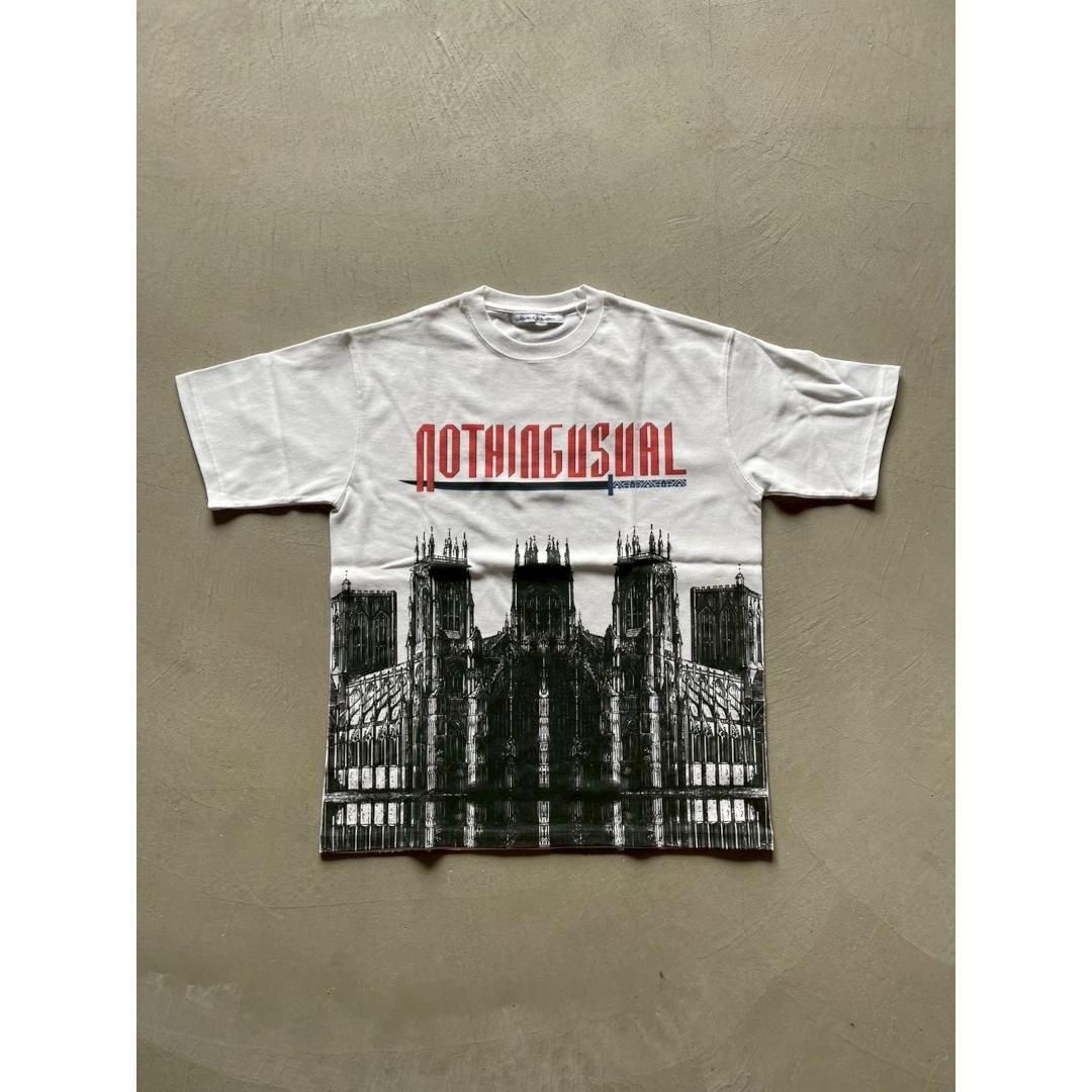 Children of the discordance ڥɥ󥪥֥ǥ󥹡 CASTLE PRINT TEE  WHITE (DISCS-022)