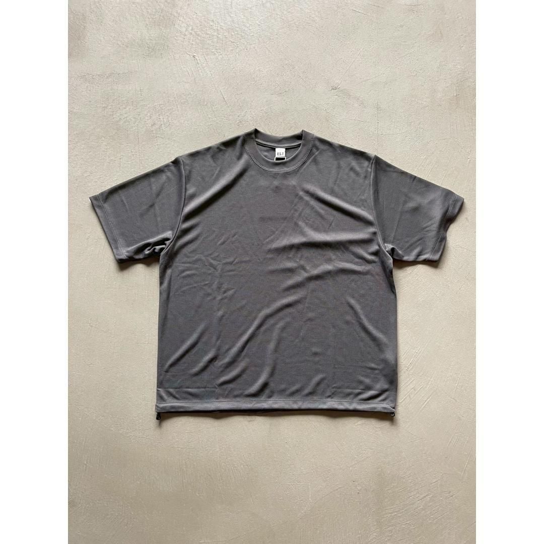 ES.1| POWER DRY T-SHIRT / CHARCOAL (J005)