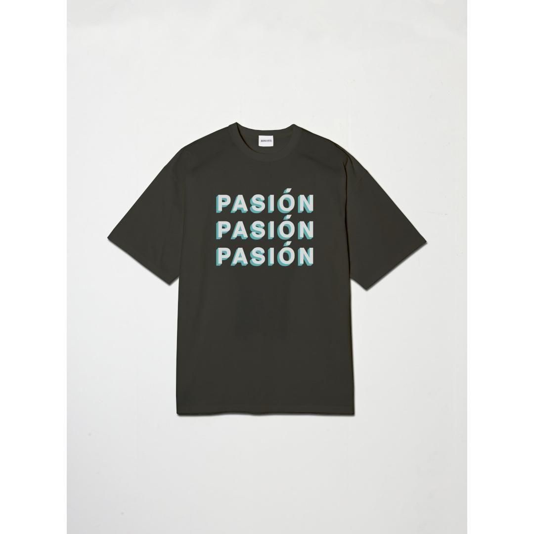 BUENAVISTA | ֥ʥӥ  PASION tee  CHARCOAL GRAY (BV-CUT2501310)