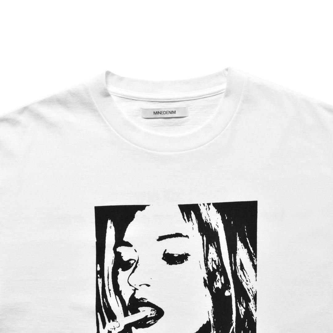 貴重 マインデニム ニルヴァーナ フォトTシャツ 白 L 野口強