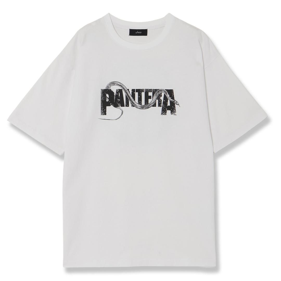 U/MUSIC ڥ桼ߥ塼å Pantera Snake Circle Logo SS Tee WHITE (UM-HR8-0000-005)