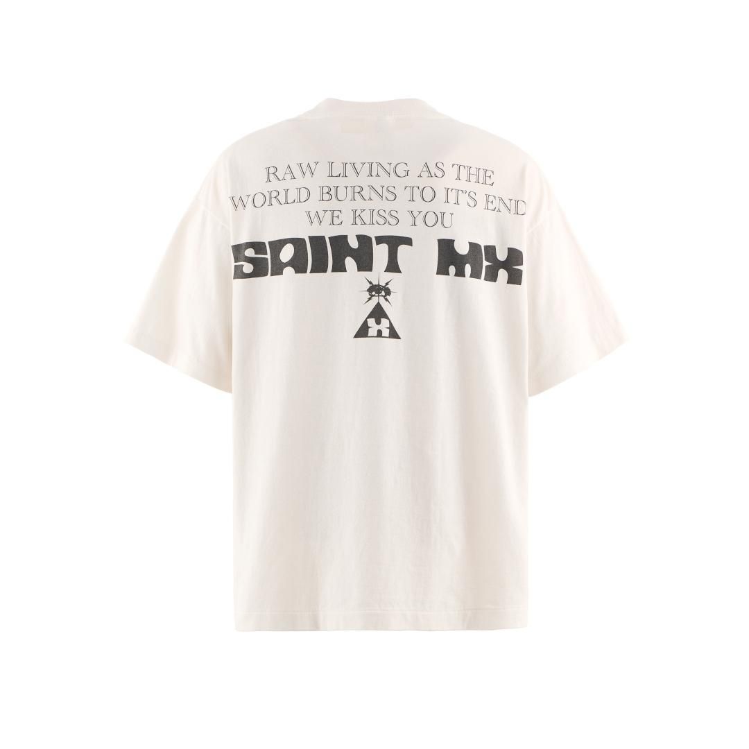 SAINT Mxxxxxx 【セント マイケル】 TEE/SAINT MX/WHITE (SM-HR8