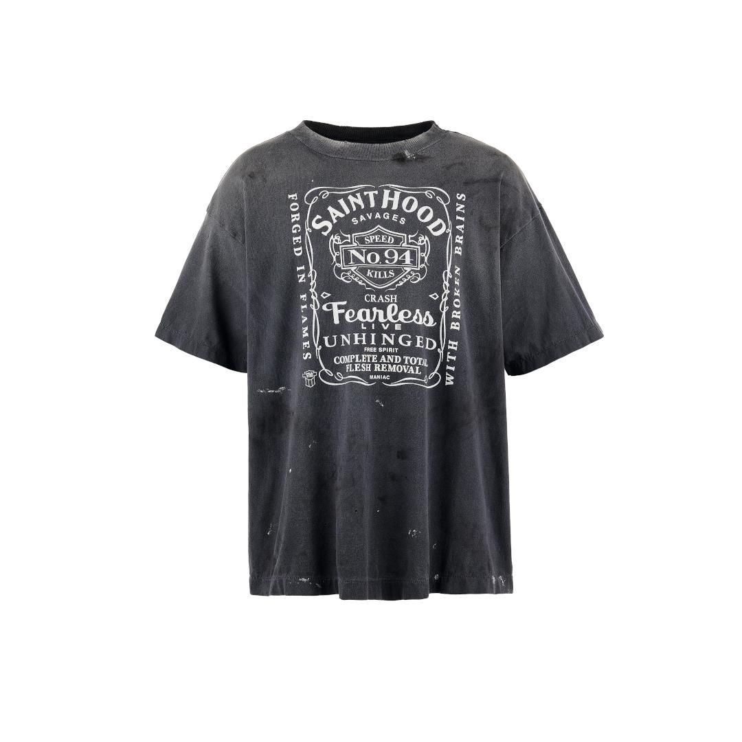 SAINT Mxxxxxx セイント マイケル FW24 LS TEE/DEAD SAINT / NVY