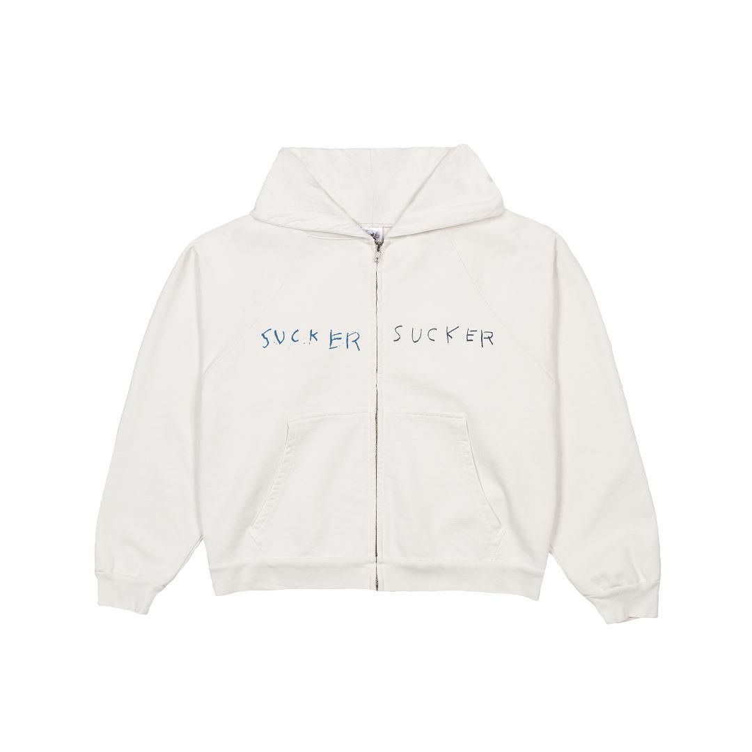 Basketcse | Хåȥ  SUCKER, zipup OFF WHITE 