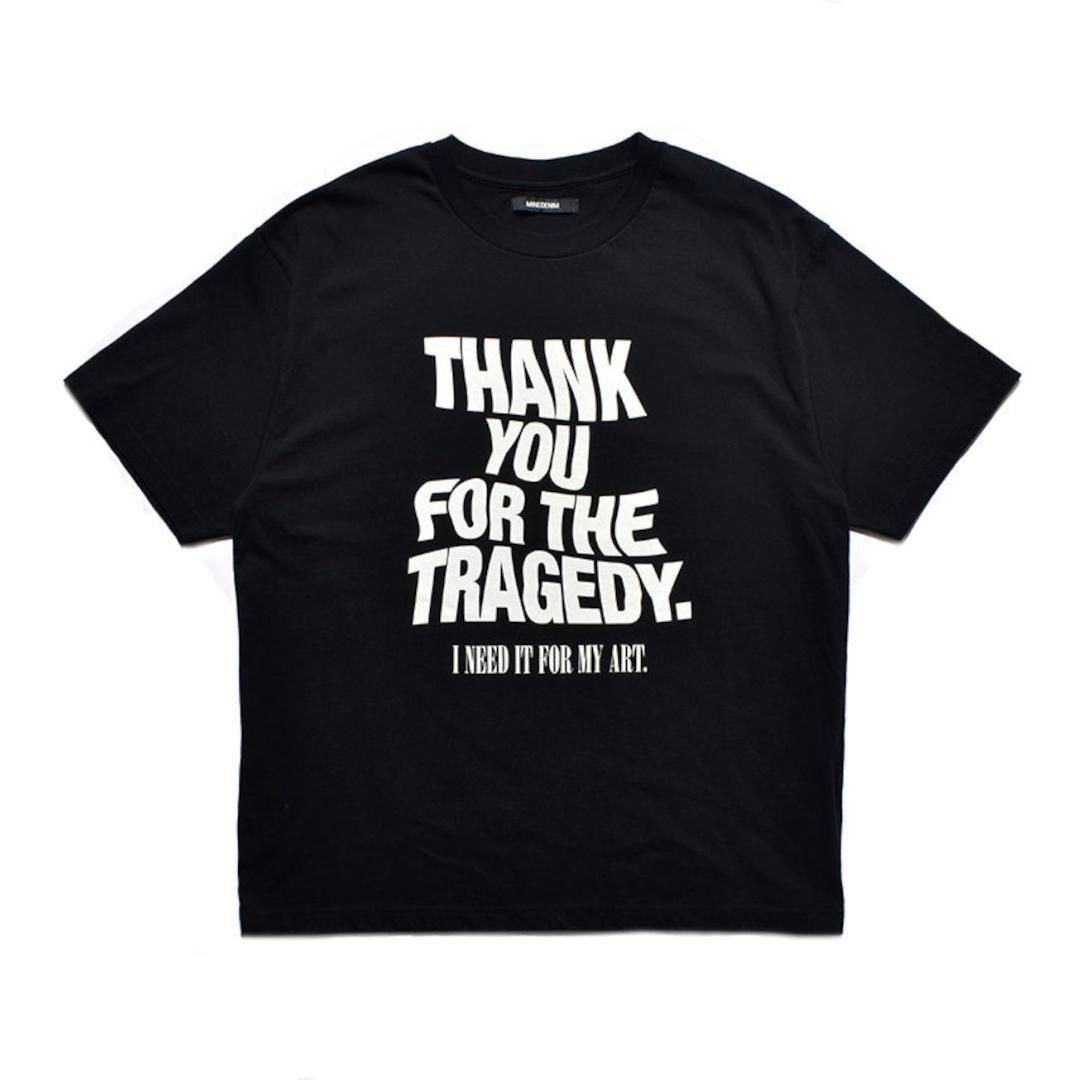MINEDENIM ڥޥǥ˥ THANK YOU FOR THE TRAGEDY T-SH BLACK (2505-4002)