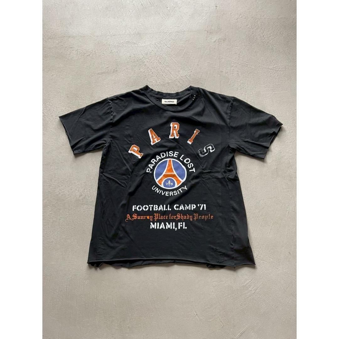 ALCHEMIST ڥ륱ߥȡ Alian T-shirt  BLACK  (AL-S25-0000-075)