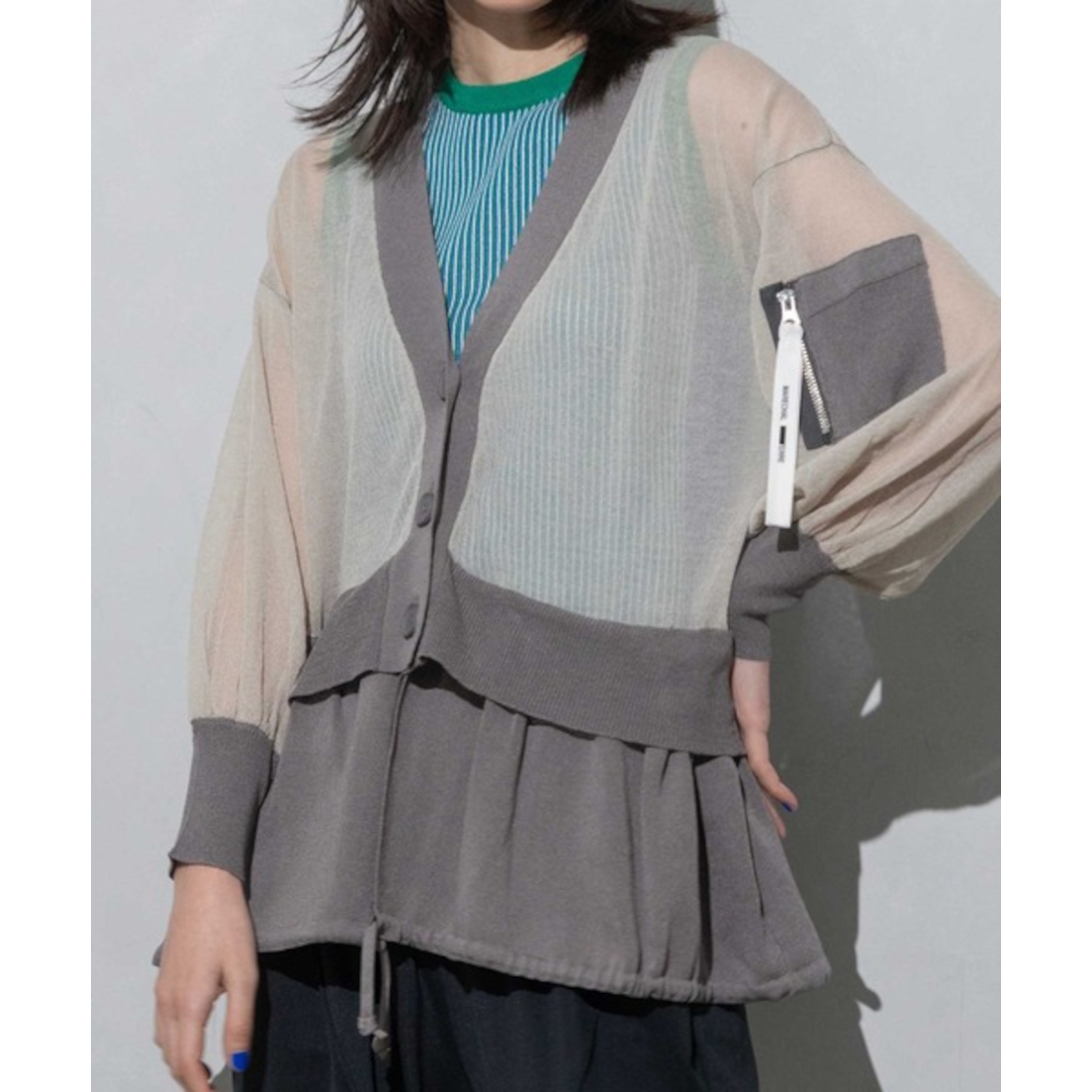 MARECHAL TERRE ڥޥ륷ƥ MA-1 ˥åȥǥ GRAY BEIGE (ZMT253KN203)