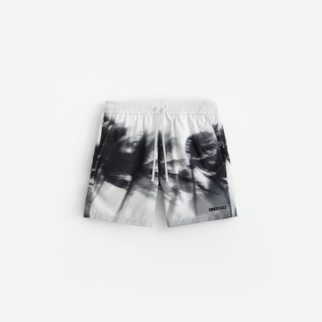 STAMPD|ץ  Palms in Motion Trunk  BLACK  (M3881SH)   