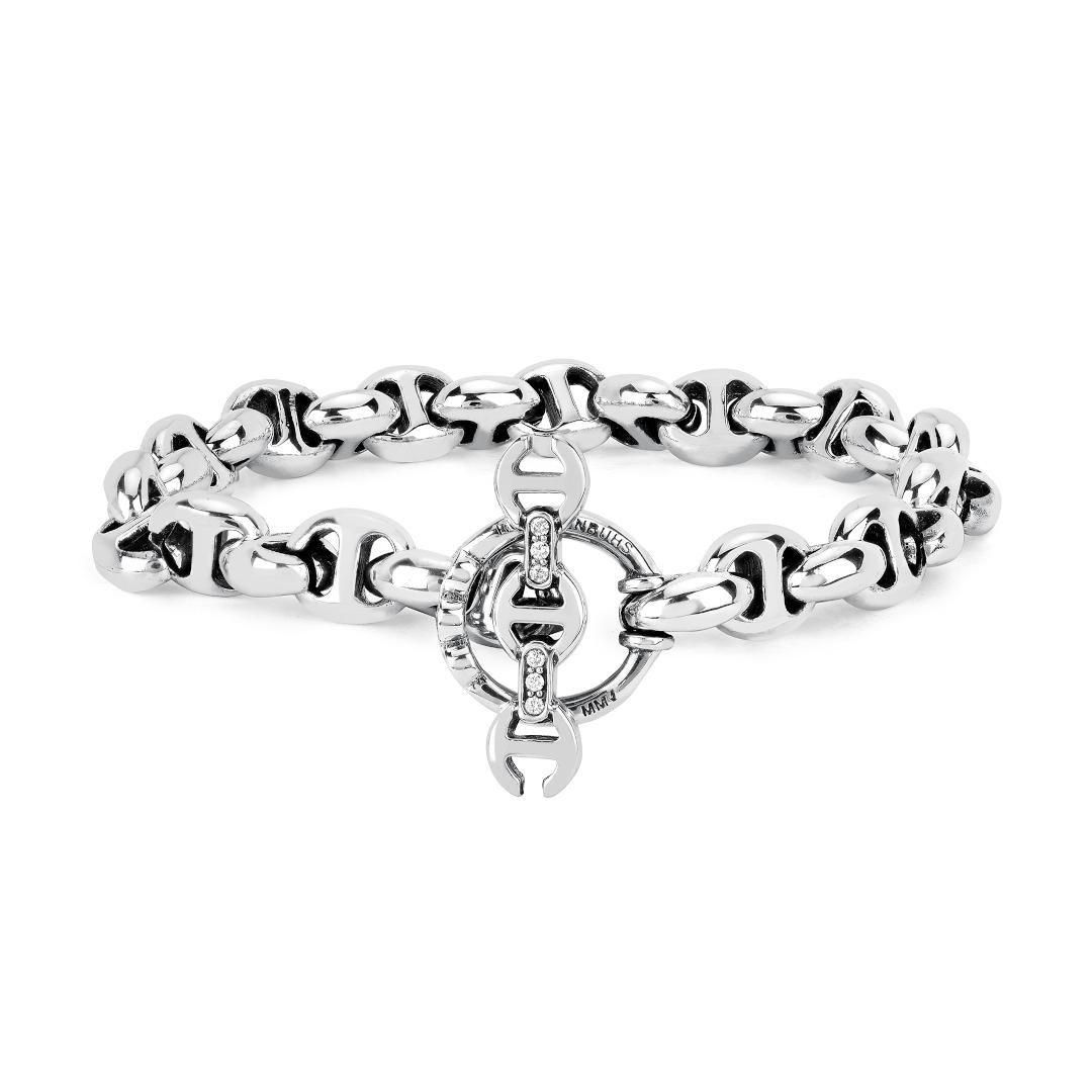 HOORSENBUHSڥۡ֡ 10MM OPEN-LINK BRACELET SILVER (9911700212)
