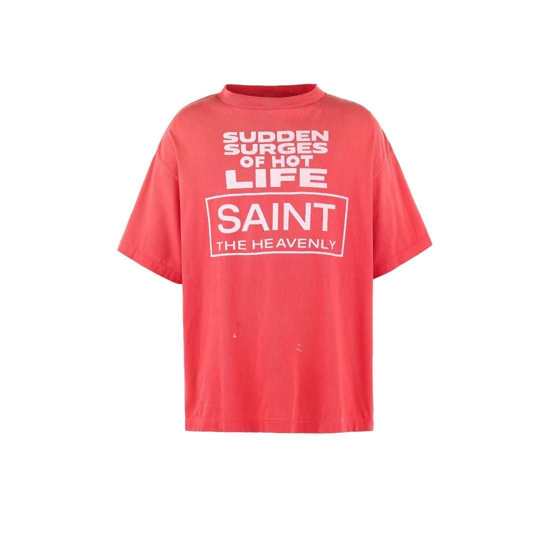 SAINT Mxxxxxx ڥ ޥ SS TEE / ERUPTING / PINKRED (SM-HR8-0000-028) 