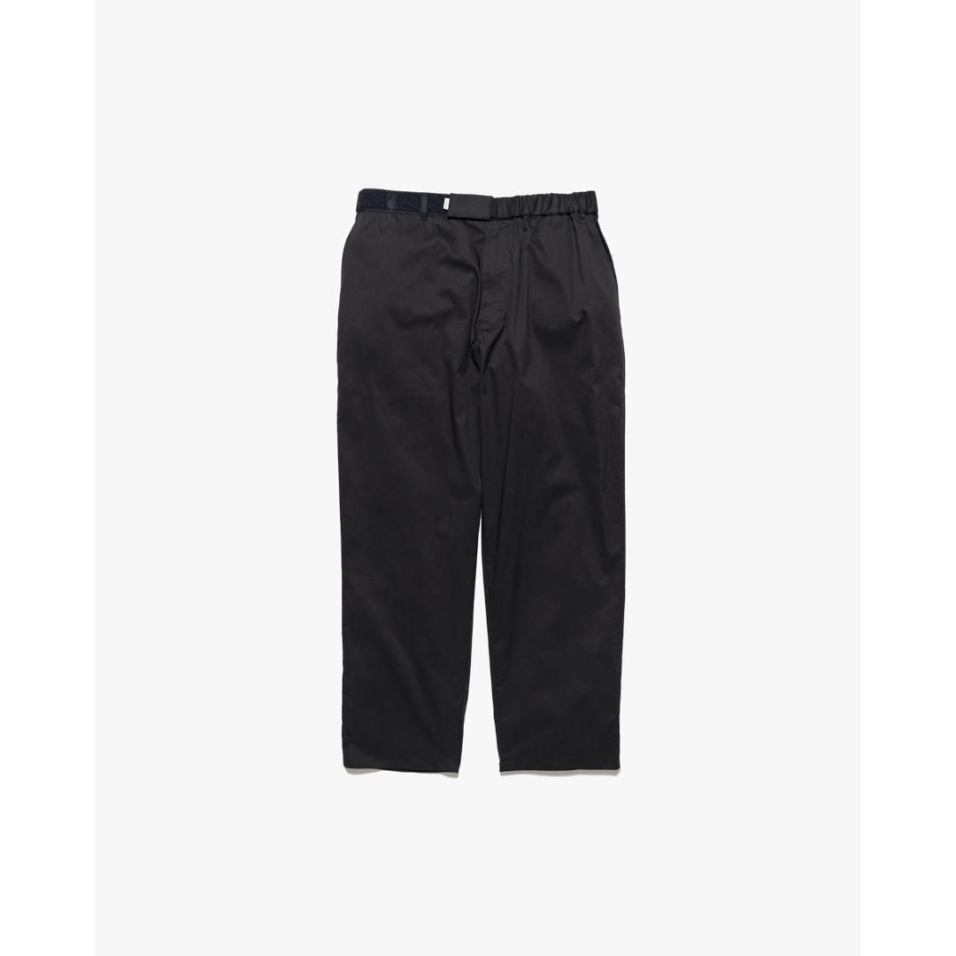 Graphpaper | եڡѡ  Solotex Twill Wide Tapered Chef Pants BLACK (GM252-40004B) 