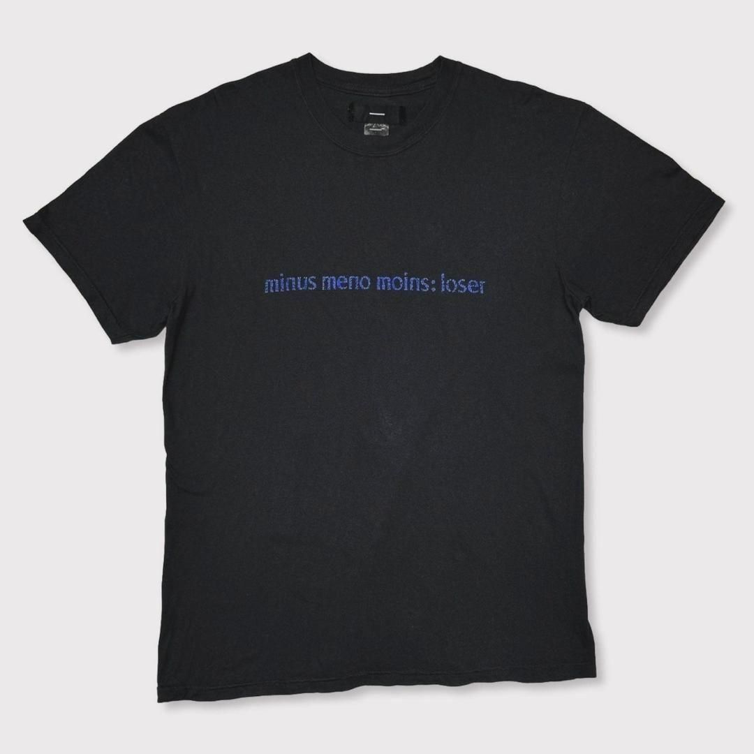 MINUS | ޥʥ  Bootleg Tee (LOSER) 5YEARS BLACK (M-P1-BG4) 