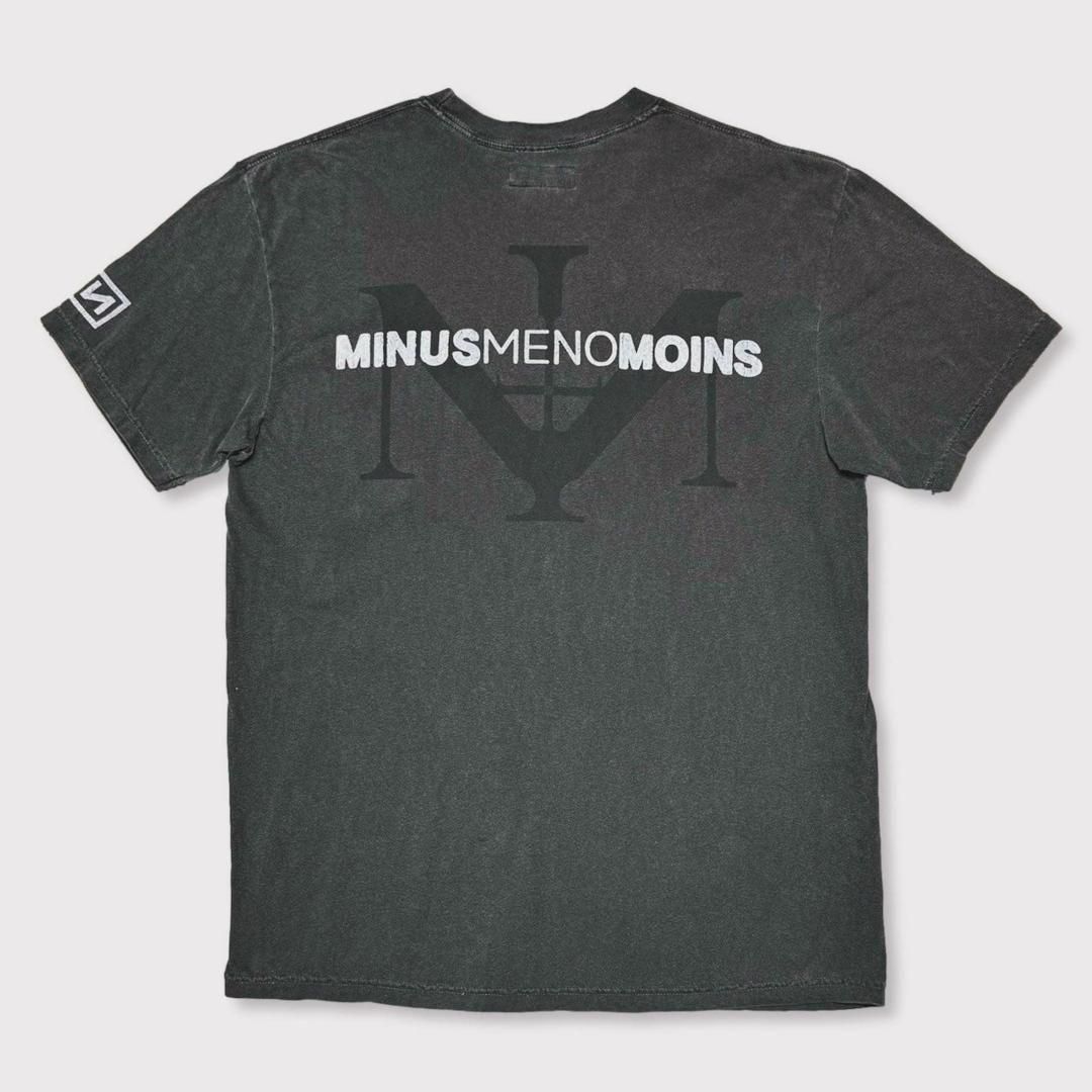 MINUS | マイナス Bootleg Tee (A MAN'S SHADOW) 10YEARS BLACK