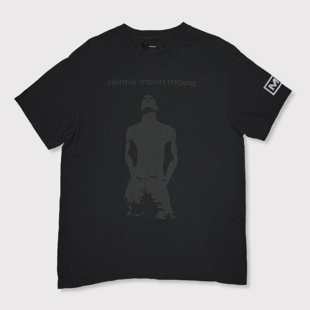 MINUS | ޥʥ  Bootleg Tee (A MAN'S SHADOW) 5YEARS BLACK (M-P1-BG5)  