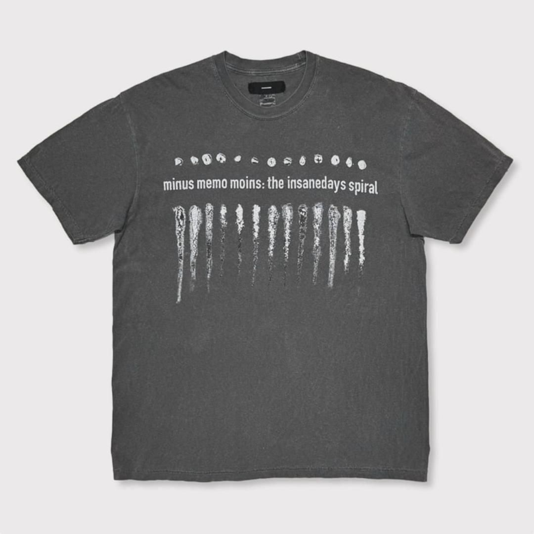 mai-t@プロフみてね♡専用ページ商品 MINUS | マイナス BOOTLEG TEE (MONOCHROMESHINE) 10YEARS BLACK