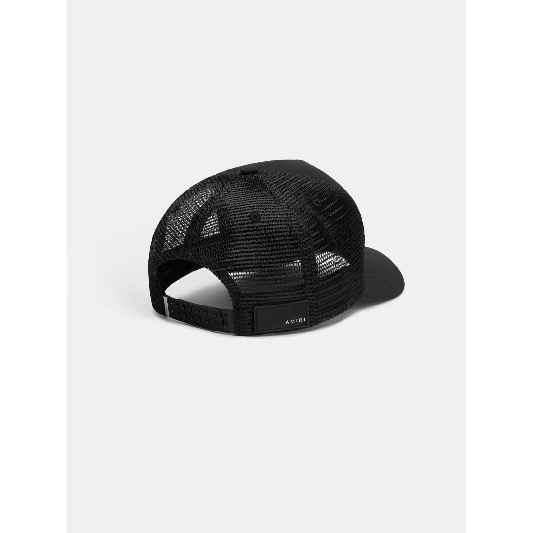 AMIRI | アミリ MA Logo Trucker Hat BLACK/WHITE (SR1XMAH009)