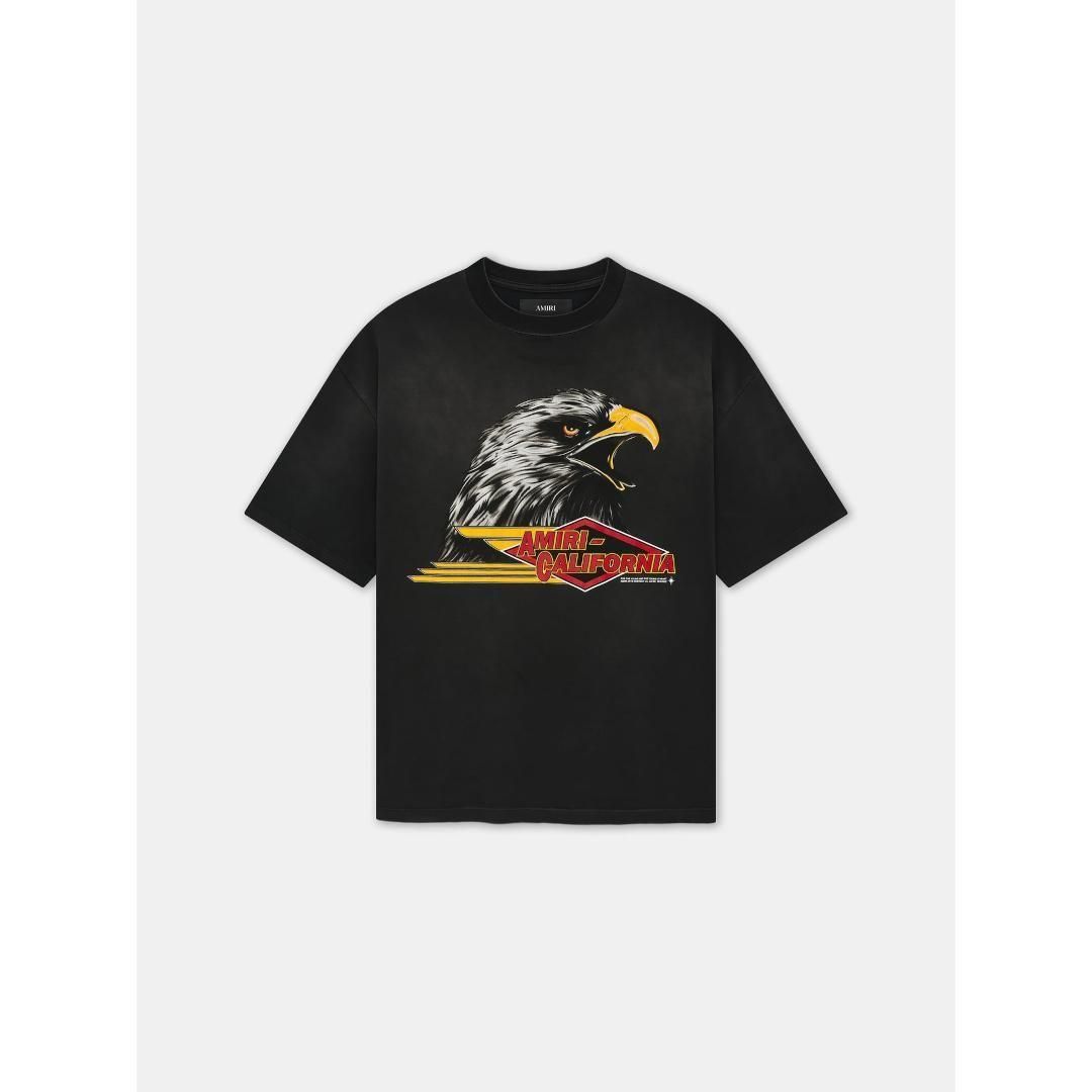 AMIRI | ߥ EAGLE OVERSIZED TEE  BLACK  (SRAMJYTE1209)