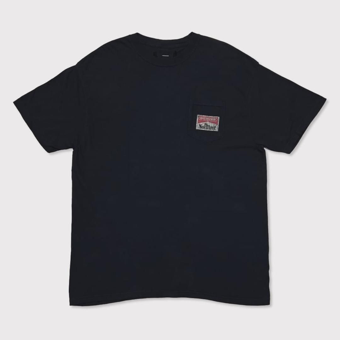 MINUS | ޥʥ Bootleg Pocket Tee(NOTHING)5YEARS BLACK (MTL-BPTEE001) 