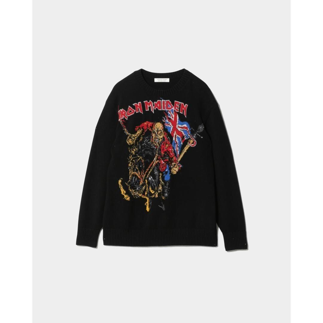 beautiful people |ӥ塼ƥեԡץ  rock knit IRON MAIDEN BLACK  (1545210414)