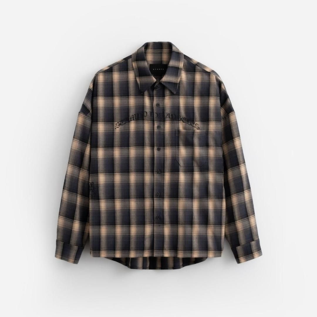 STAMPD|ץ  Cherub Plaid Buttondown SAP (M3969BD) 
