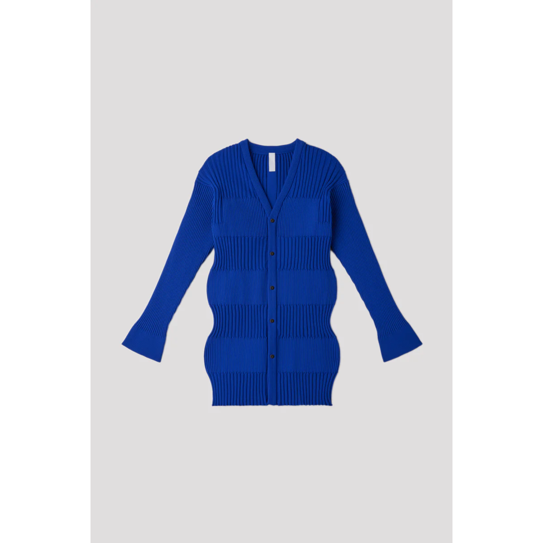 CFCL ڥե FLUTED LONG CARDIGAN BLUE (CF010KE120)