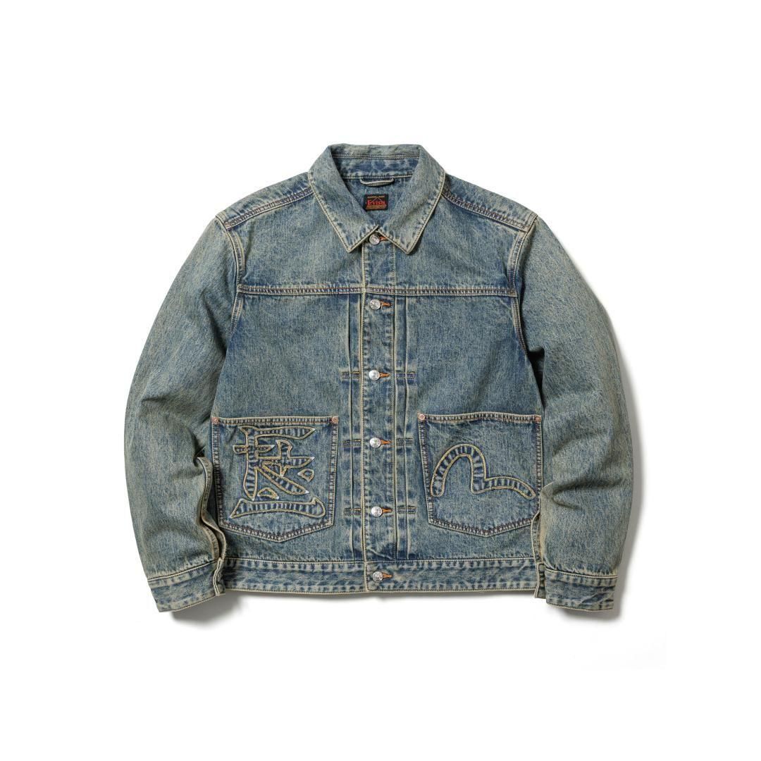 evisu デニムジャケット ダークブルー EVISU ダークブルー デニムジャケット 【公式通販】