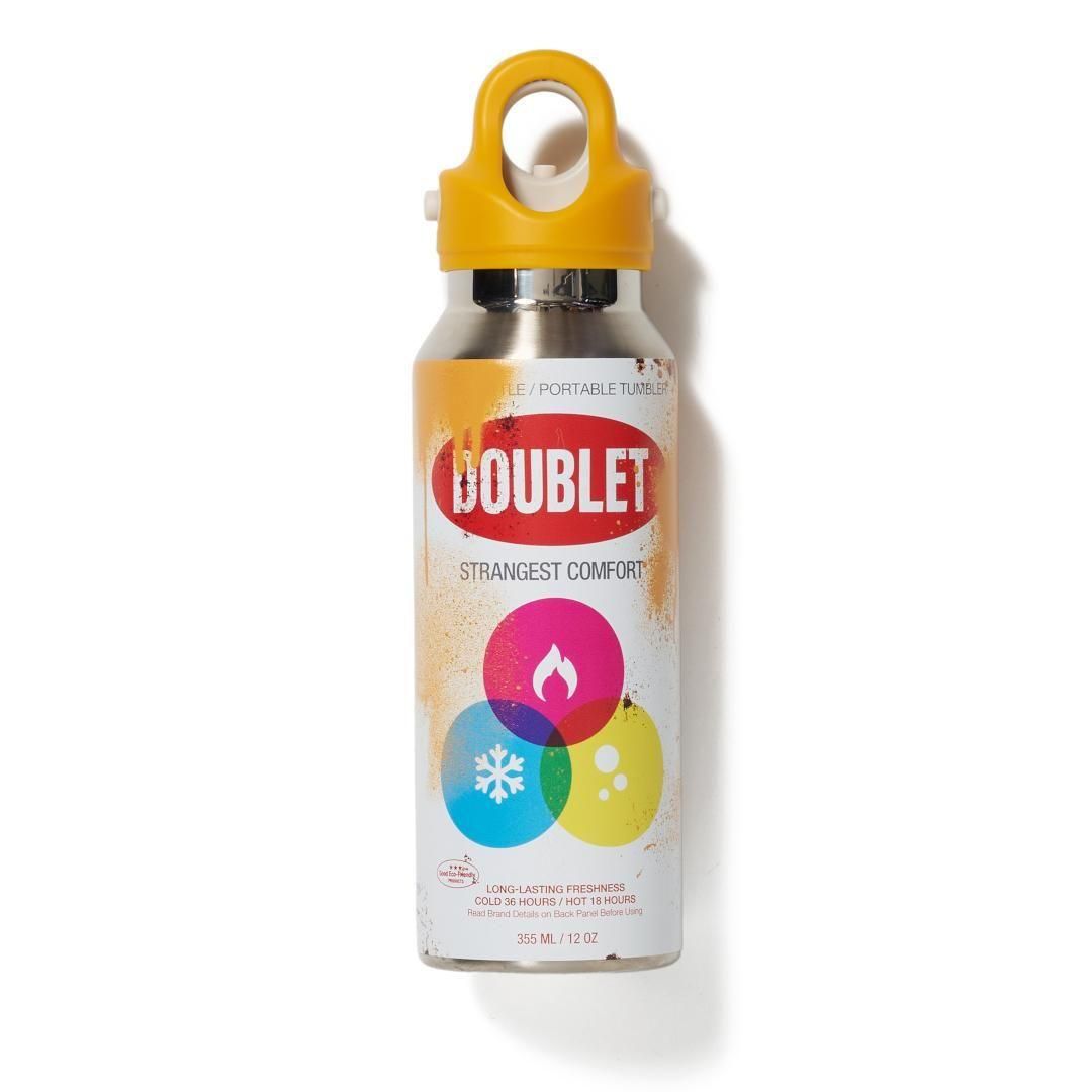 doublet|֥åȡREVOMAX  SPRAY-CAN WATER BOTTLE/MEDIUM  YELLOW (25AW90AC34) 