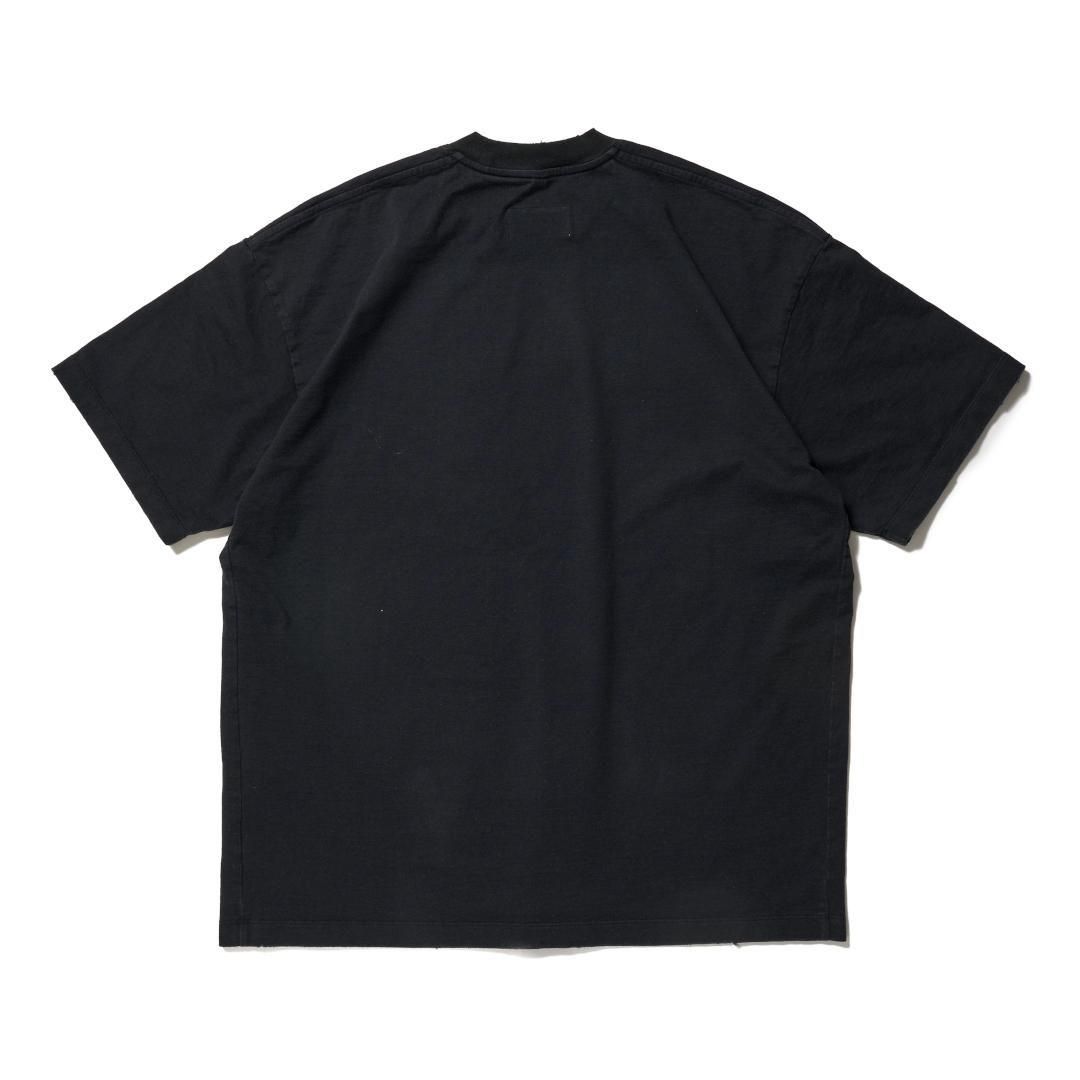 【関税込み】doublet ブラック Mirage Tシャツ フラッグアレジメント Tシャツ [全2色] – muta Online Store
