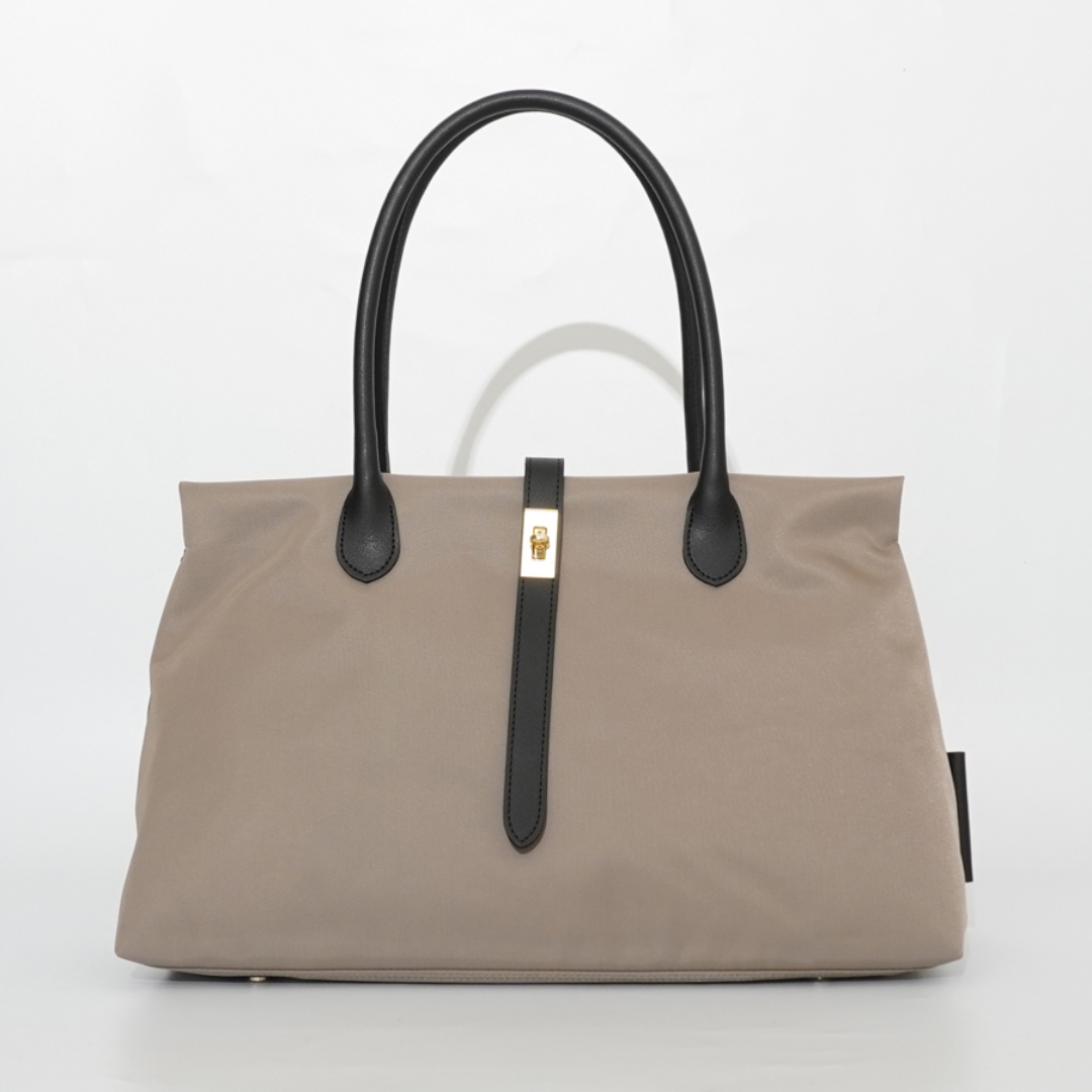 VIOLAd'ORO ڥɡ åդʥȡȥХåL TAUPE(BLACK)BLACK (V-2261)