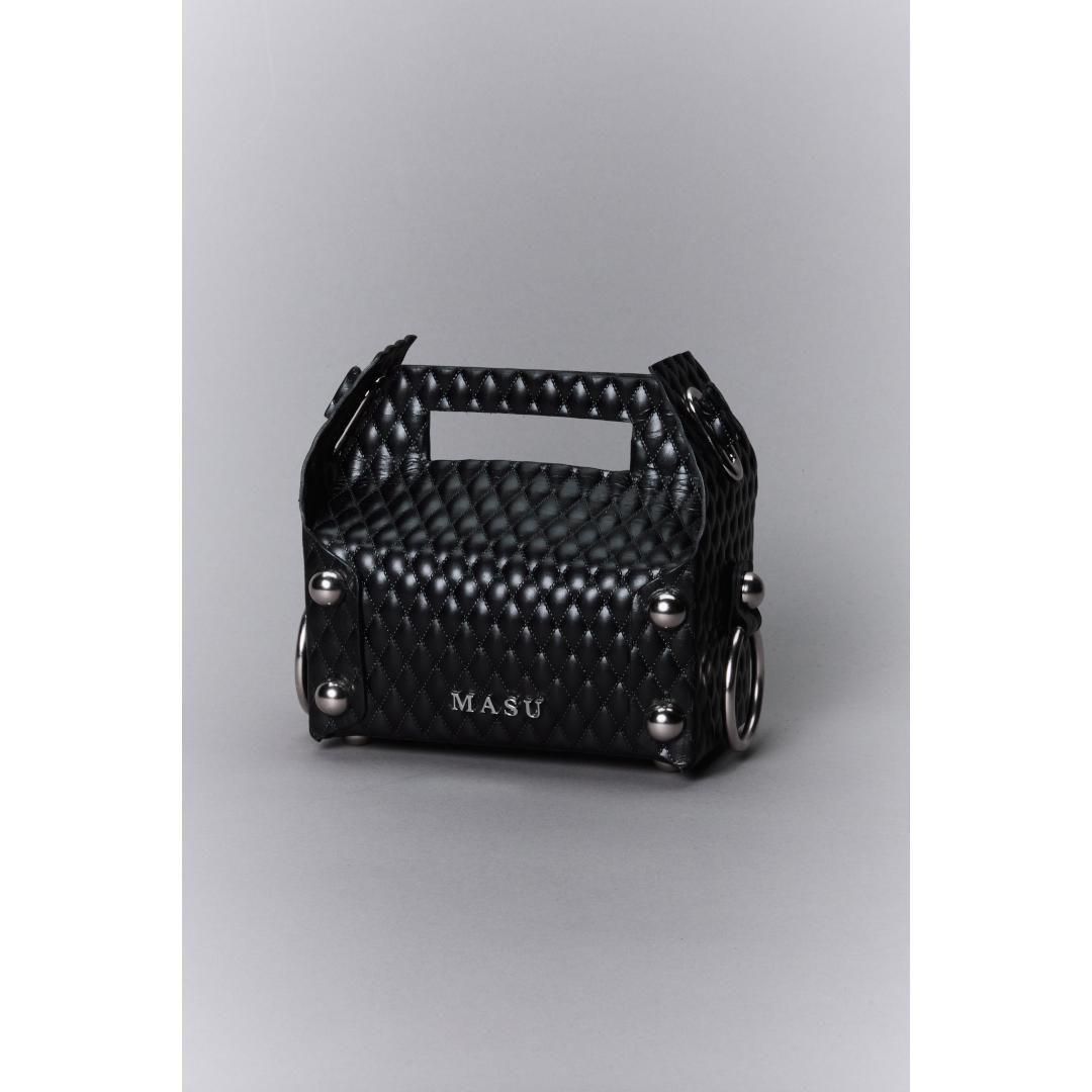 【新品未使用‼️】　MASU LEATHER CAKE BAG MASU | エムエーエスユー LEATHER CAKE BAG (M25F9OJ008)