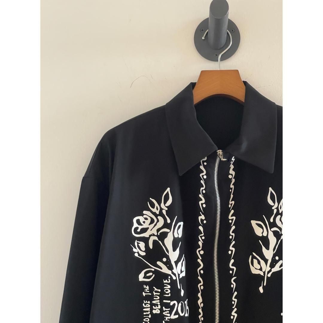 ALMOSTBLACK | オールモストブラック WVN CODE POTTERY PRINT ZIP