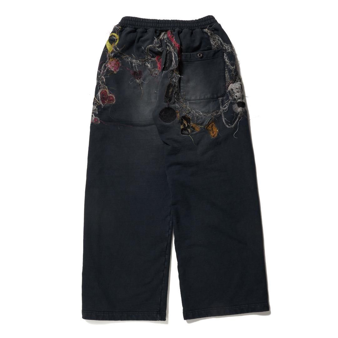【希少】doublet ダブレット ショートパンツ シルバー 刺繍スタッズ 希少】doublet ダブレット ショートパンツ シルバー 刺繍