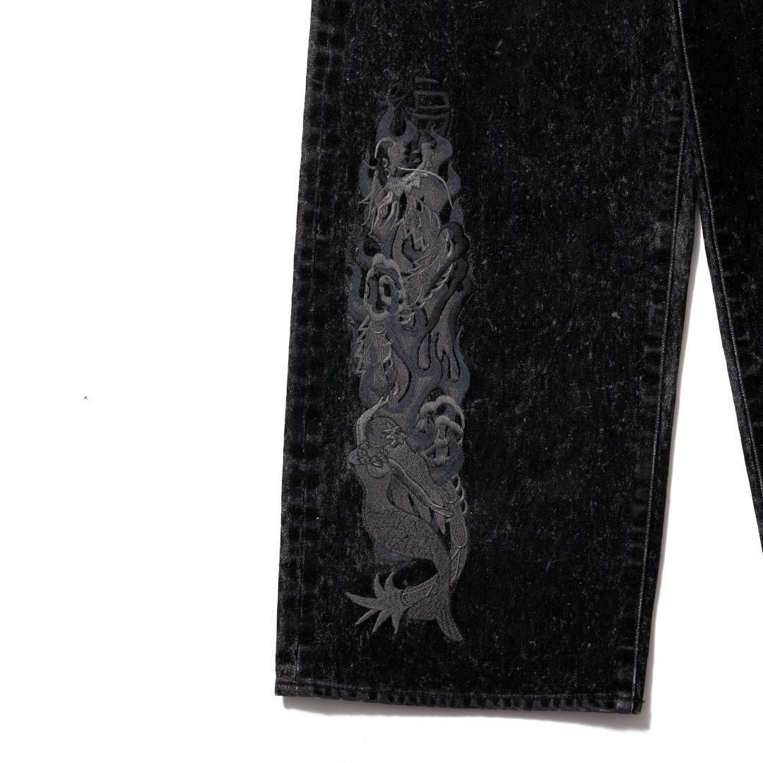 パンツ doublet 22AW BURNIG EMBROIDERY TROUSERS パンツ doublet 22AW BURNIG EMBROIDERY TROUSERS doublet