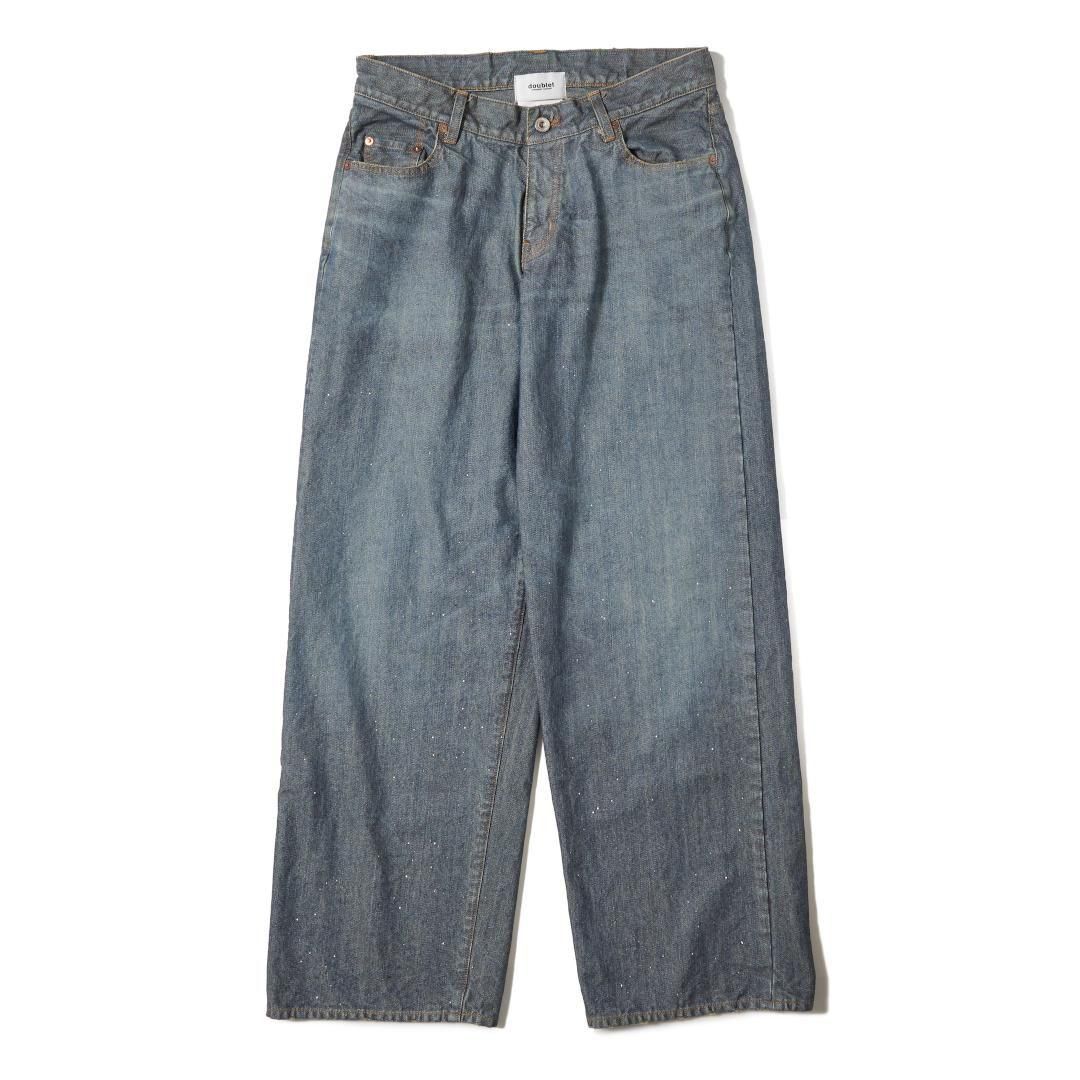 doublet 最初期 SILK DENM BELTED PANTS ダブレット doublet 最初期 SILK DENM BELTED PANTS ダブレット