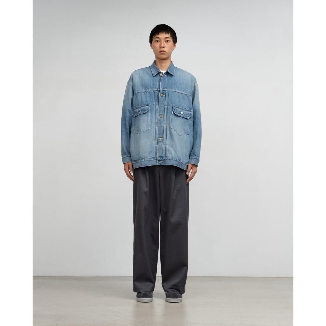 Graphpaper | グラフペーパー Selvage Denim Jacket -LIGHT FADE