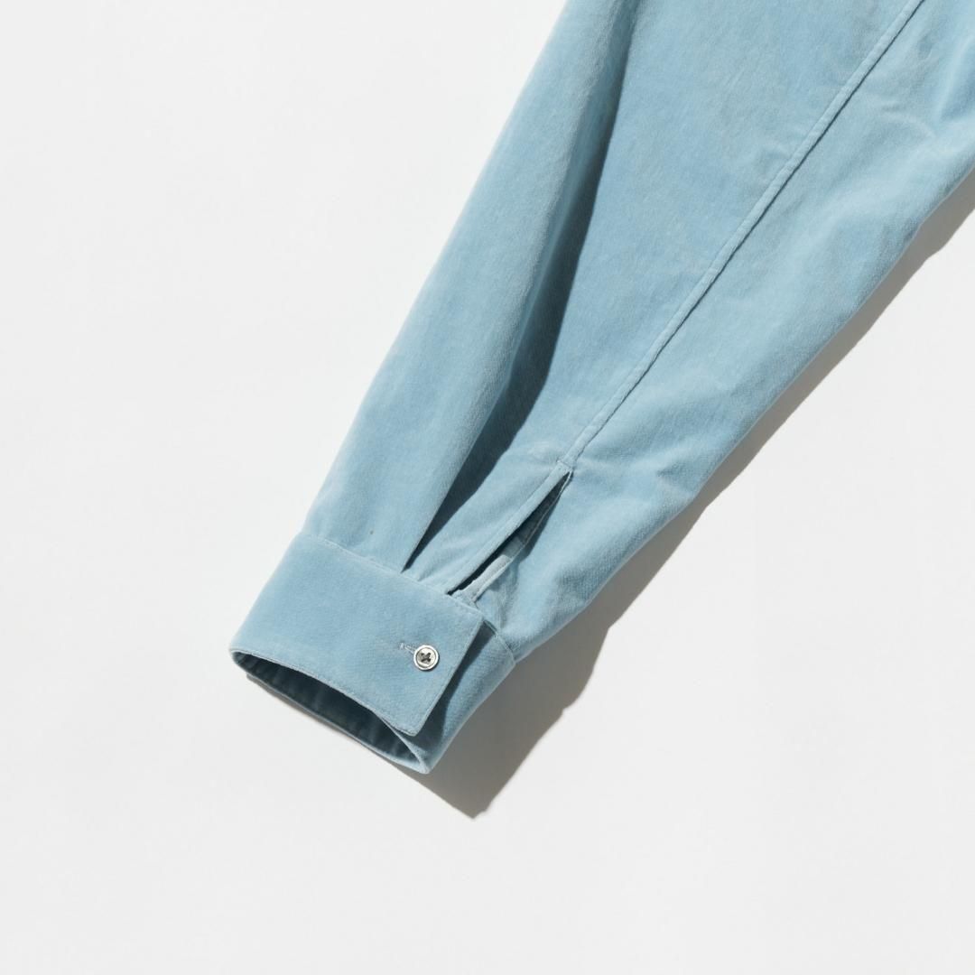POLYPLOID | ポリプロイド SHIRT JACKET B CHALK BLUE (B-5-001-054)