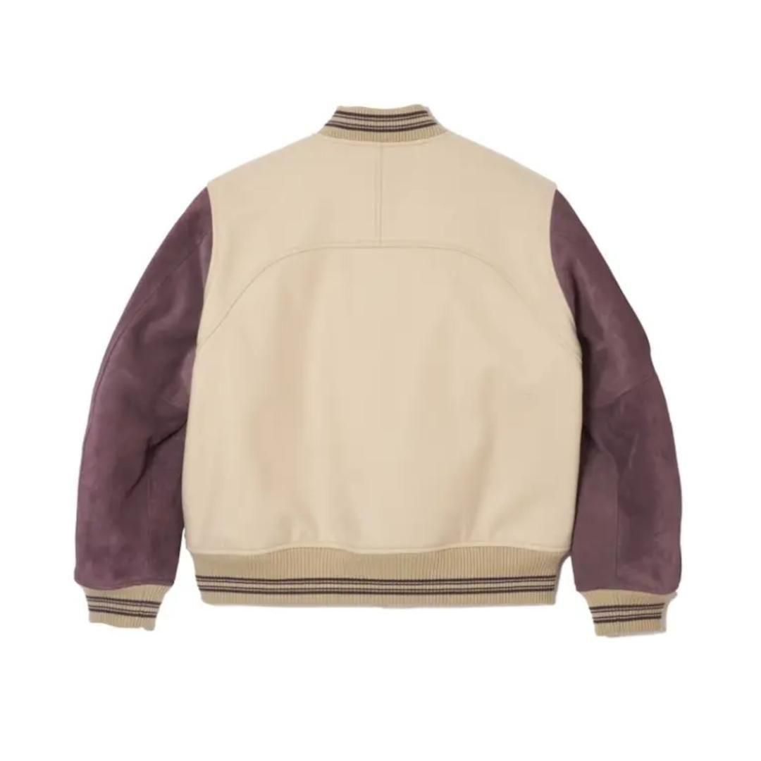 SUGARHILL 【シュガーヒル】 Leather Studium Jacket BEIGE