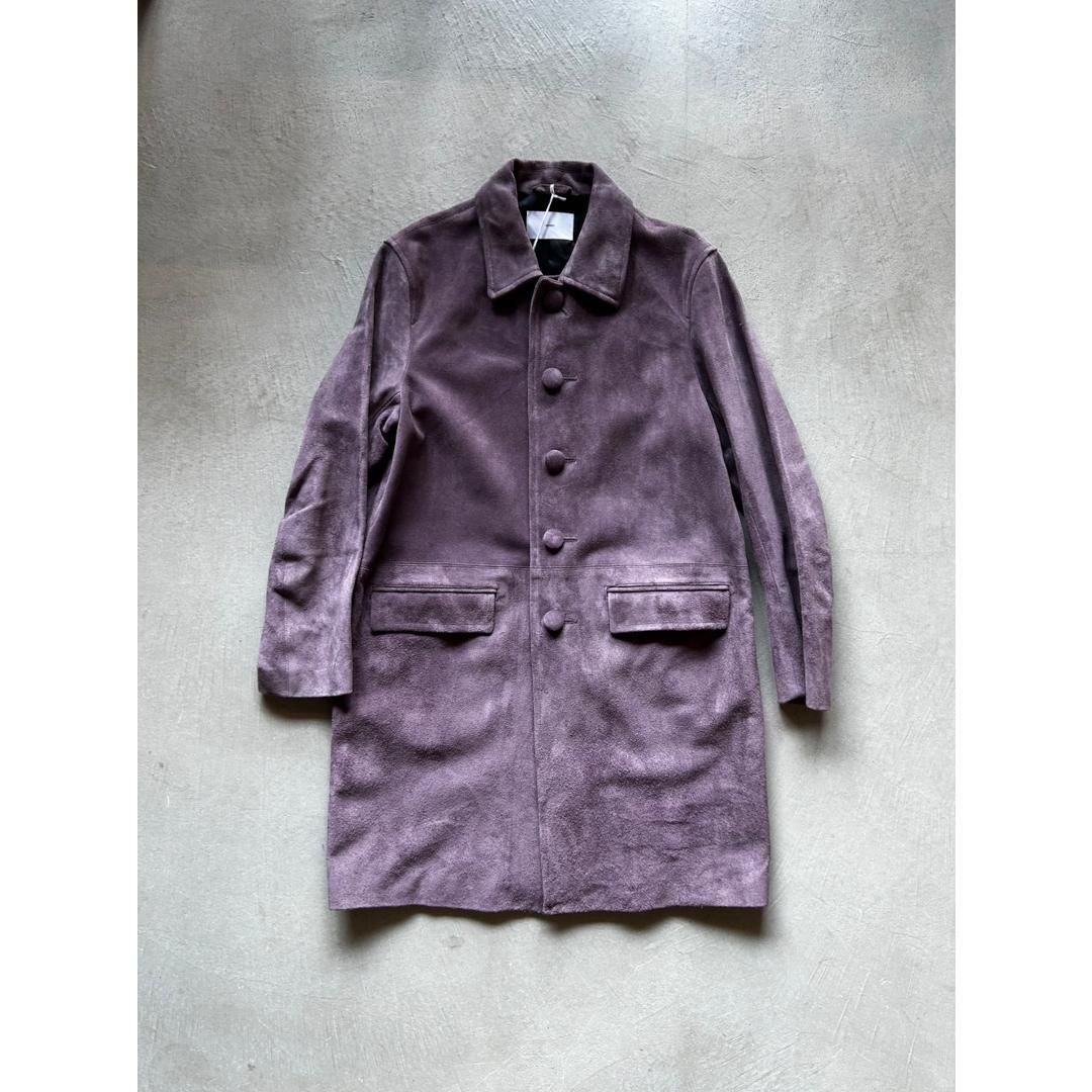 SUGARHILL 【シュガーヒル】 SUEDE LEATHER COAT PURPLE (25330701)