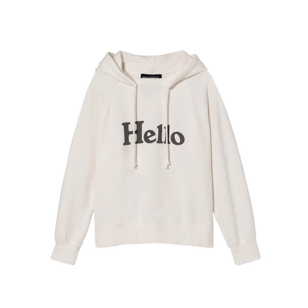 MADISON BLUE マディソンブルー Hello 00 美品MadisonblueマディソンブルーHELLO TEE ホワイト00