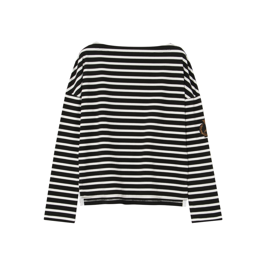 MADISONBLUE 【マディソンブルー】 BOAT NECK L/S TEE BORDER