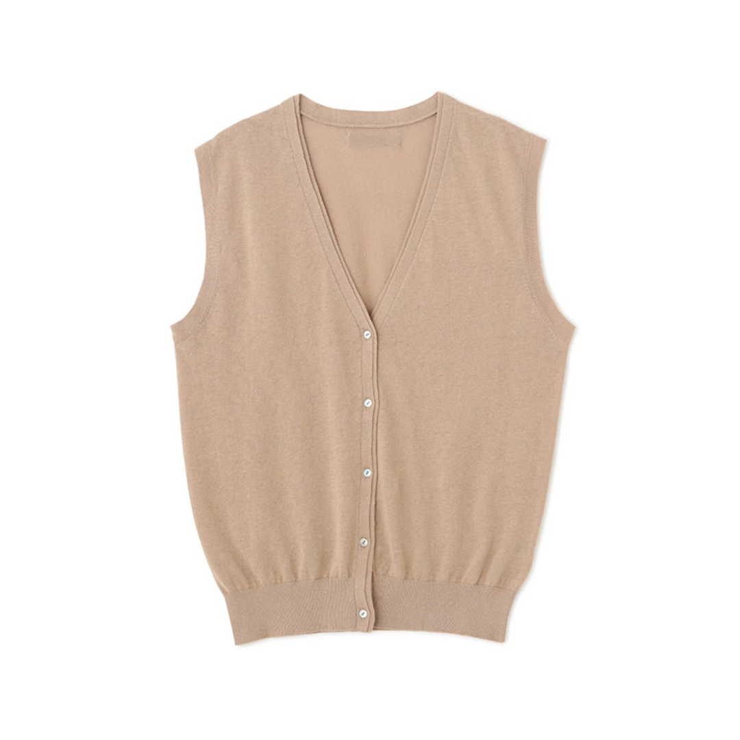 ETRÉ TOKYO コットンカシミヤベスト ETRE TOKYO - コットンカシミヤニットベスト - SAGE | ADDICT