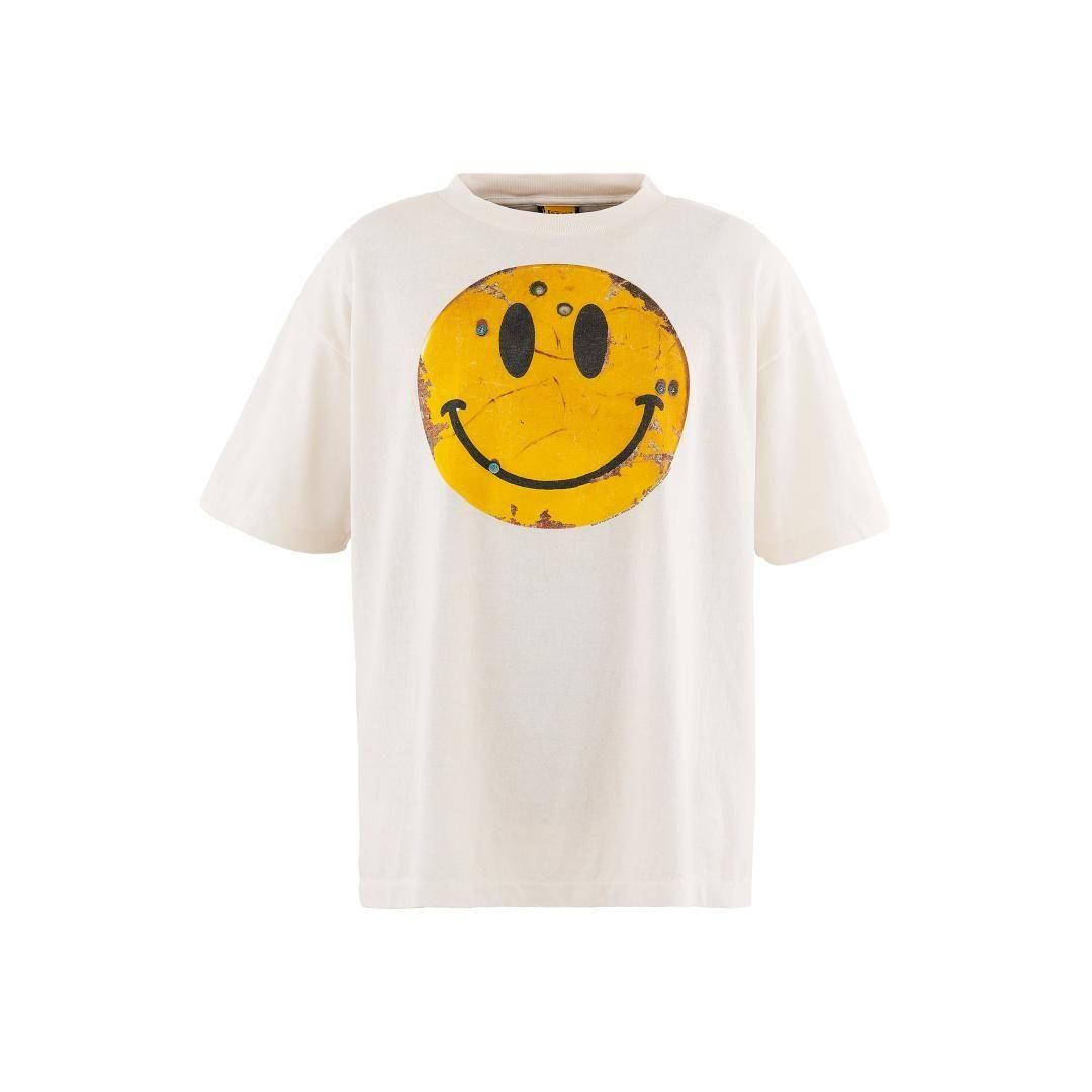 ❤︎ミルクです❤︎ SAINT Mxxxxxx 【セントマイケル】 KLF_SS TEE/SMILE/WHITE (SM