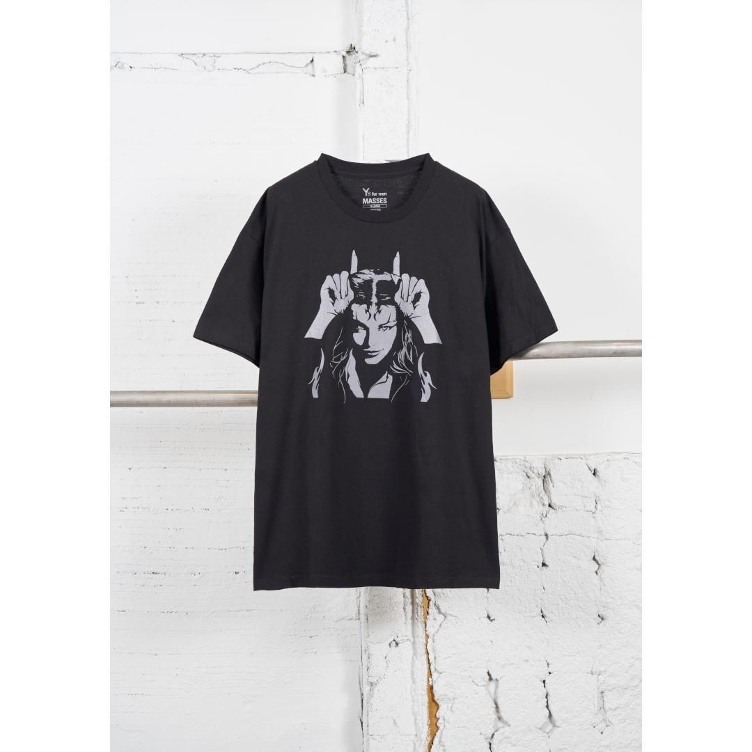 MASSES | マシス× Y's for men ROUND NECK SHORT SLEEVE T B