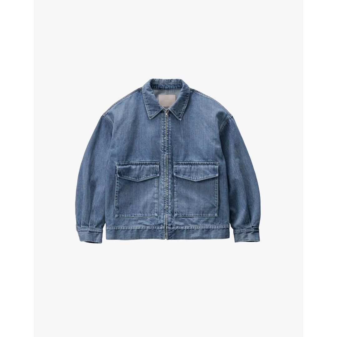 Graphpaper | グラフペーパー Selvage Denim Zip Jacket - LIGHT FADE