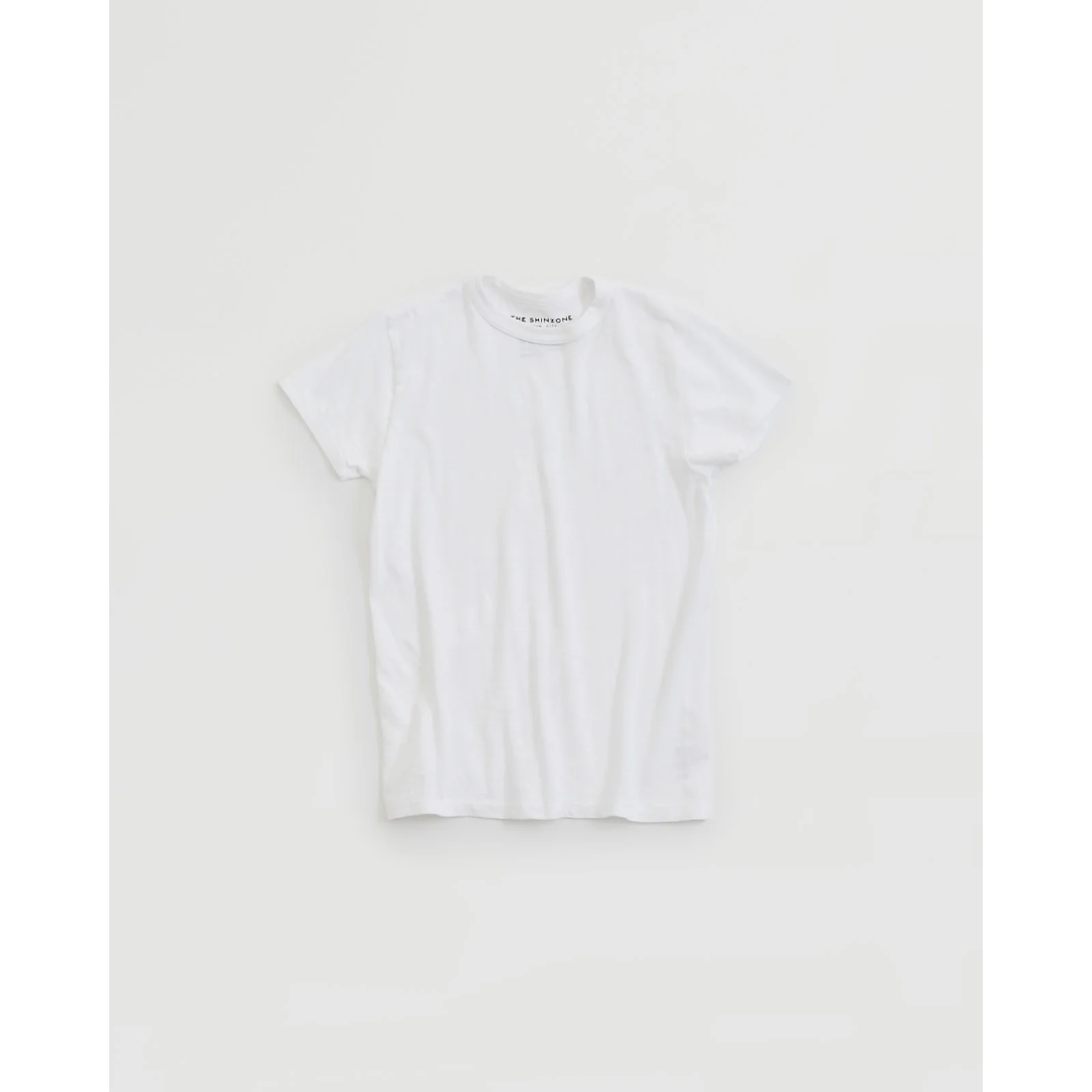 Shinzone 【シンゾーン】CREW NECK T-SHIRT WHITE (14SMSCU22)