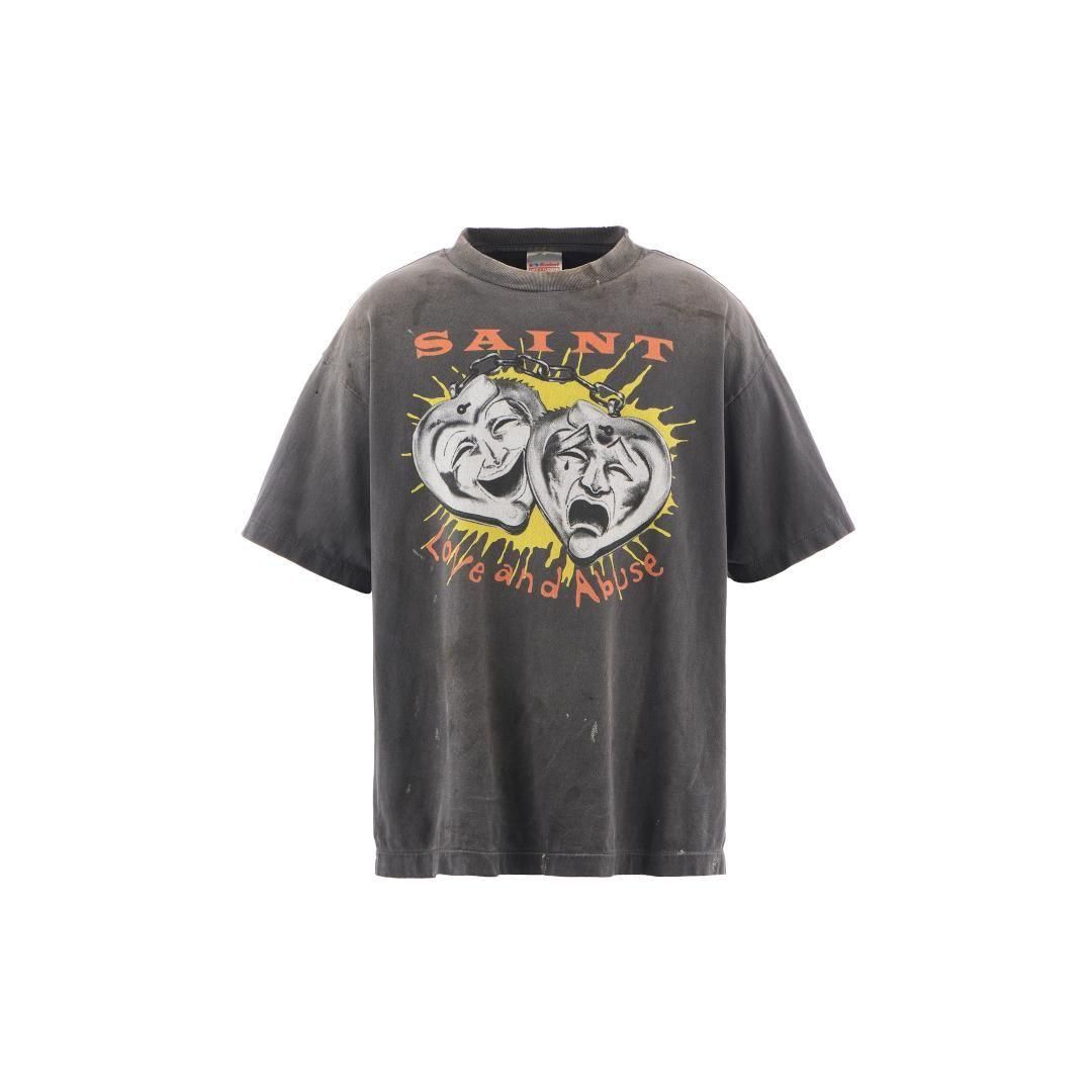 SAINT Mxxxxxx 【セントマイケル】 SS TEE/SAINT MASK/BLACK (SM