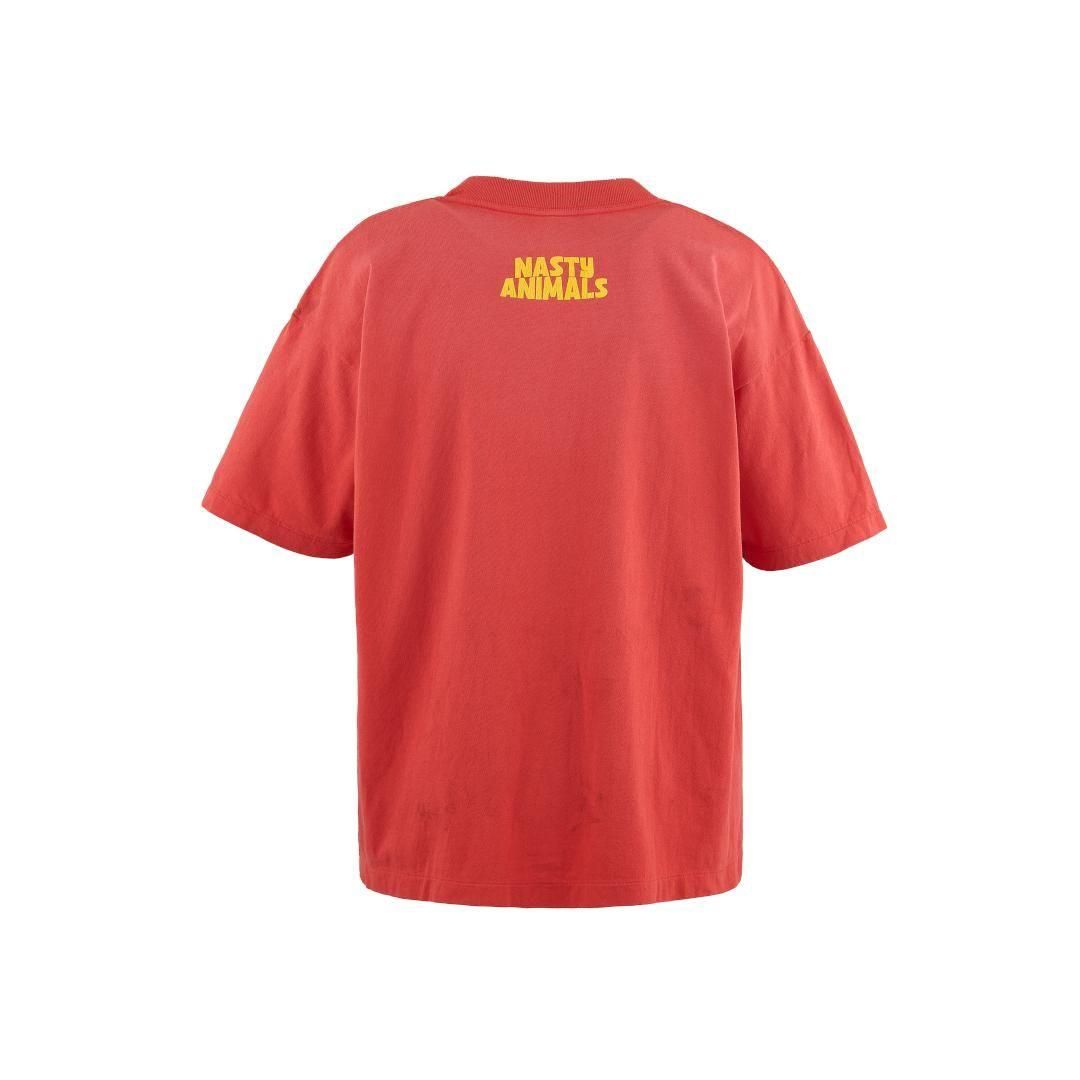 SAINT MICHAEL/セント マイケル Tシャツ 赤 SAINT Mxxxxxx 【セントマイケル】 SS TEE/SAINT /RED (SM-HR1