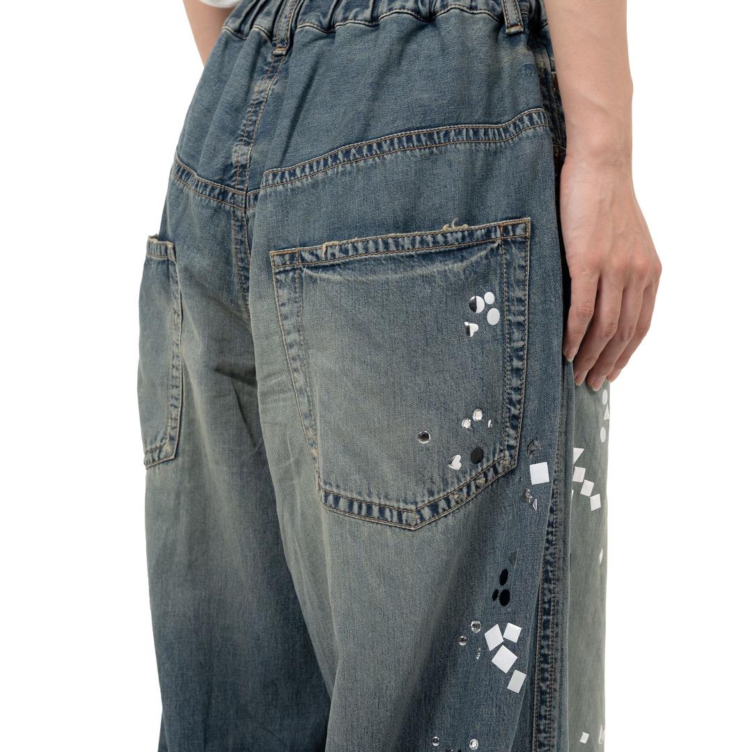 パンツ Maison MIHARA YASUHIRO Embellished Denim Maison MIHARA YASUHIRO ONLINE STORE（メゾンミハラヤスヒロ
