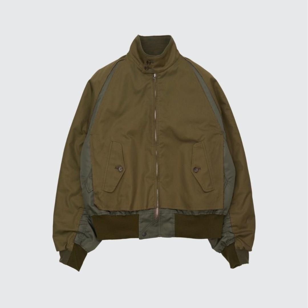 YOKE|ヨーク Connected Harrington Flight Jacket BEIGE (YK25FW01026B)