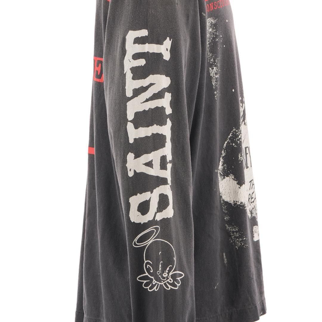 SAINT Mxxxxxx 【セントマイケル】 LS TEE/SAINT YOUTH/BLACK(SM-HR1
